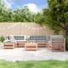 Image de vidaXL Salon de jardin 8 pcs bois massif douglas
