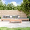 Image de vidaXL Salon de jardin 4 pcs bois massif douglas