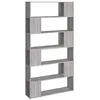 Image de vidaXL Bibliothèque/Séparateur de pièce sonoma gris 100x24x188 cm