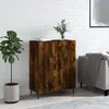 Image de vidaXL Buffet chêne fumé 69,5x34x90 cm bois d'ingénierie