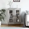 Image de vidaXL Buffet sonoma gris 69,5x34x90 cm bois d'ingénierie