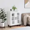 Image de vidaXL Buffet blanc 69,5x34x90 cm bois d'ingénierie