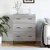Image de vidaXL Buffet sonoma gris 69,5x34x90 cm bois d'ingénierie