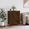 Image de vidaXL Buffet chêne marron 69,5x34x90 cm bois d'ingénierie