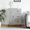 Image de vidaXL Buffet sonoma gris 69,5x34x90 cm bois d'ingénierie
