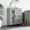 Image de vidaXL Buffet sonoma gris 69,5x34x90 cm bois d'ingénierie