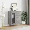 Image de vidaXL Buffet sonoma gris 69,5x34x90 cm bois d'ingénierie
