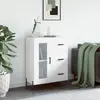 Image de vidaXL Buffet blanc 69,5x34x90 cm bois d'ingénierie