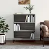 Image de vidaXL Bibliothèque sonoma gris 69,5x32,5x90 cm bois d'ingénierie