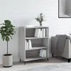 Image de vidaXL Armoire à étagères sonoma gris 69,5x32,5x90cm bois d'ingénierie