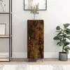 Image de vidaXL Buffet Chêne fumé 34,5x34x90 cm Bois d'ingénierie