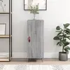 Image de vidaXL Buffet Sonoma gris 34,5x34x90 cm Bois d'ingénierie