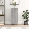 Image de vidaXL Buffet Sonoma gris 34,5x34x90 cm Bois d'ingénierie