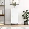 Image de vidaXL Buffet blanc 34,5x34x90 cm bois d'ingénierie