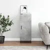 Image de vidaXL Buffet Gris béton 34,5x34x90 cm Bois d'ingénierie