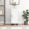 Image de vidaXL Buffet blanc 34,5x34x90 cm bois d'ingénierie