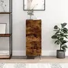 Image de vidaXL Buffet Chêne fumé 34,5x34x90 cm Bois d'ingénierie