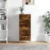 Image de vidaXL Buffet Chêne fumé 34,5x34x90 cm Bois d'ingénierie