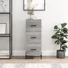 Image de vidaXL Buffet Sonoma gris 34,5x34x90 cm Bois d'ingénierie