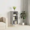Image de vidaXL Buffet gris béton 34,5x32,5x90 cm bois d'ingénierie