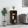 Image de vidaXL Buffet chêne fumé 34,5x32,5x90 cm bois d'ingénierie
