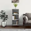 Image de vidaXL Buffet gris béton 34,5x32,5x90 cm bois d'ingénierie