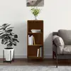 Image de vidaXL Buffet chêne marron 34,5x32,5x90 cm bois d'ingénierie