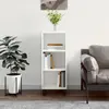Image de vidaXL Buffet blanc 34,5x32,5x90 cm bois d'ingénierie