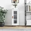 Image de vidaXL Buffet blanc 34,5x34x90 cm bois d'ingénierie