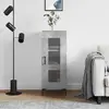 Image de vidaXL Buffet Gris béton 34,5x34x90 cm Bois d'ingénierie
