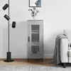 Image de vidaXL Buffet Sonoma gris 34,5x34x90 cm Bois d'ingénierie