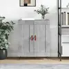 Image de vidaXL Buffet gris béton 69,5x34x90 cm bois d'ingénierie