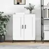 Image de vidaXL Buffet blanc 69,5x34x90 cm bois d'ingénierie