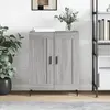 Image de vidaXL Buffet sonoma gris 69,5x34x90 cm bois d'ingénierie