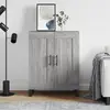 Image de vidaXL Buffet sonoma gris 69,5x34x90 cm bois d'ingénierie