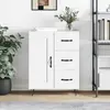 Image de vidaXL Buffet blanc 69,5x34x90 cm bois d'ingénierie