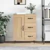 Image de vidaXL Buffet chêne sonoma 69,5x34x90 cm bois d'ingénierie