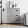 Image de vidaXL Buffet sonoma gris 69,5x34x90 cm bois d'ingénierie