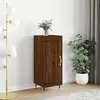 Image de vidaXL Buffet Chêne marron 34,5x34x90 cm Bois d'ingénierie