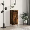 Image de vidaXL Buffet Chêne fumé 34,5x34x90 cm Bois d'ingénierie