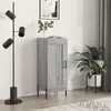 Image de vidaXL Buffet Sonoma gris 34,5x34x90 cm Bois d'ingénierie