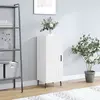 Image de vidaXL Buffet blanc 34,5x34x90 cm bois d'ingénierie