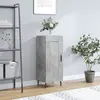 Image de vidaXL Buffet Gris béton 34,5x34x90 cm Bois d'ingénierie