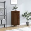 Image de vidaXL Buffet Chêne marron 34,5x34x90 cm Bois d'ingénierie