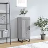 Image de vidaXL Buffet Sonoma gris 34,5x34x90 cm Bois d'ingénierie