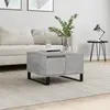Image de vidaXL Table basse gris béton 55x55x36,5 cm bois d'ingénierie