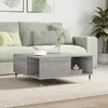 Image de vidaXL Table basse sonoma gris 80x80x36,5 cm bois d'ingénierie