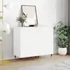 Image de vidaXL Buffets 2 pcs blanc 40x35x70 cm bois d’ingénierie