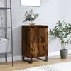 Image de vidaXL Buffet chêne fumé 40x35x70 cm bois d'ingénierie