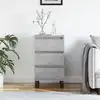 Image de vidaXL Buffet gris béton 40x35x70 cm bois d'ingénierie